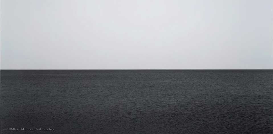 Hiroshi Sugimoto, Seascape Baltic Sea, Rugen, 1999 Hiroshi Sugimoto, Seascape Baltic Sea, Rugen, 1999