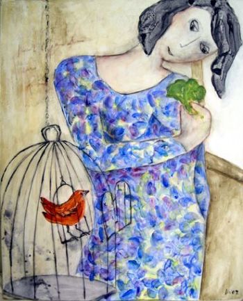pour peindre un oiseau